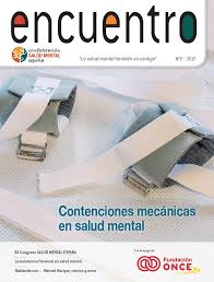 En portada: “Contenciones mecánicas en salud mental”.
