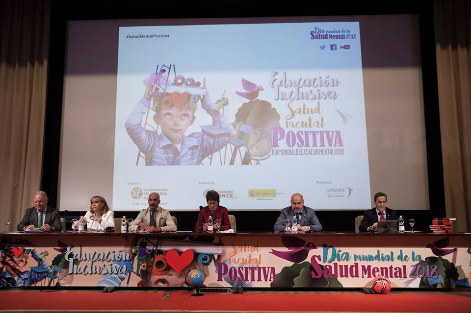 La Confederación SALUD MENTAL ESPAÑA organizó la Jornada “Educación inclusiva, salud mental positiva” en el marco del #DíaMundialSaludMental.